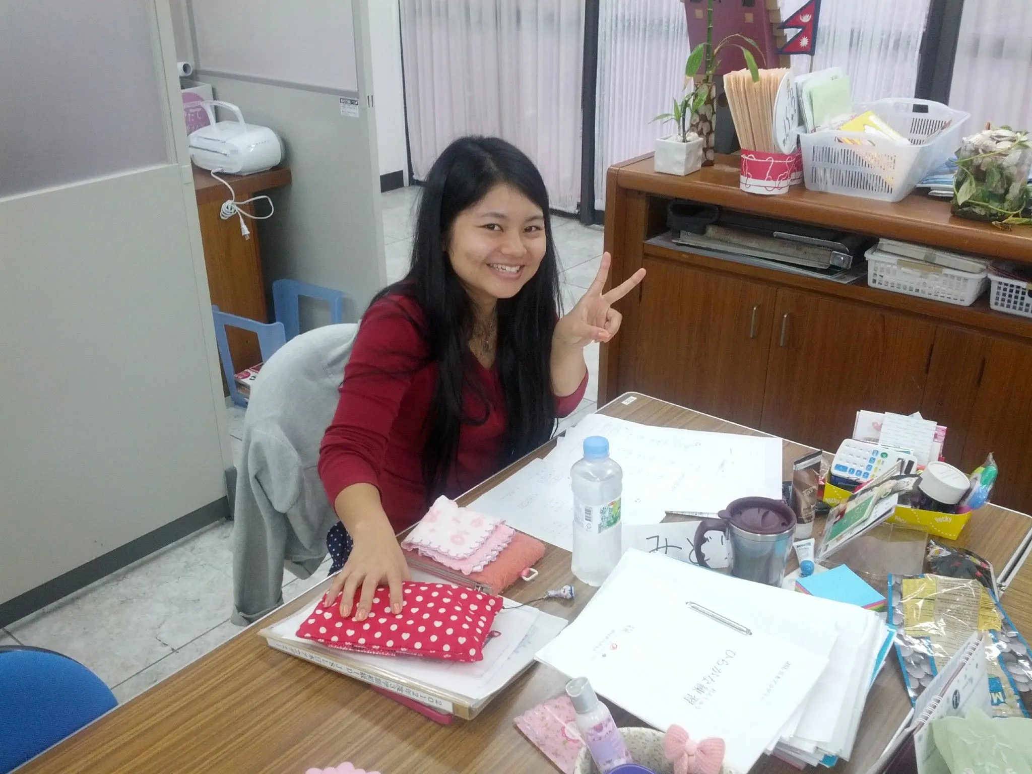 Japanese teachwer: Midori Chinen